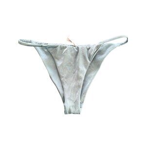 NWT GOOSEBERRY SEASIDE SO CHIC THONG BLUE LAGOON SIZE SMALL